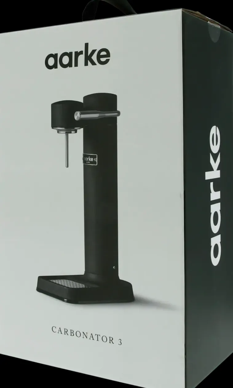 Aarke Vesi Ja Juomat-Carbonator 3 Hiilihapotuslaite, Matta Musta