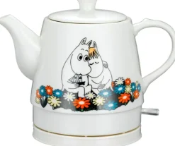 Muumi Kahvi Ja Tee-Adexi Kukka Keraaminen Vedenkeitin 0,8 L