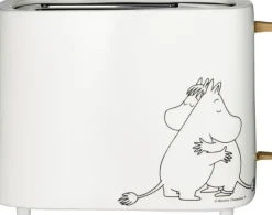 Melissa Kypsentäminen-Adexi Muumi Valkoinen Keraaminen Leivanpaahdin