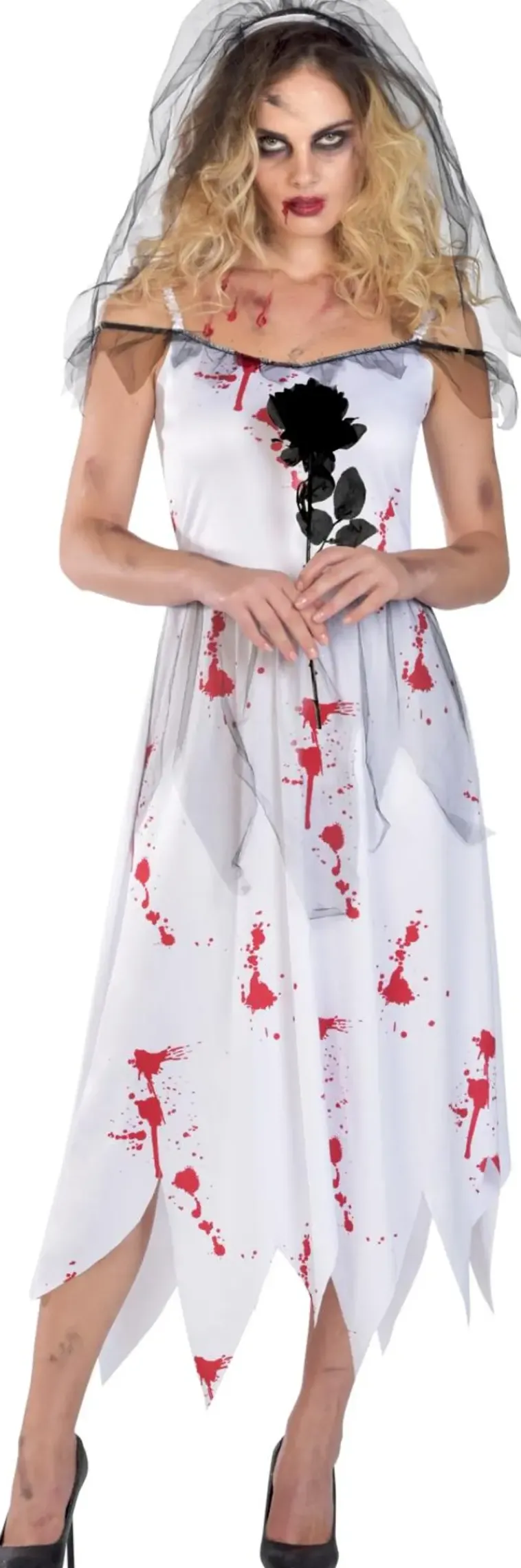 Outlet Aikuisten Halloween-Asu Morsian, Erilaisia Sesonkijuhlatarvikkeet