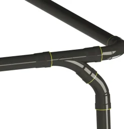 Allaway Keskuspölynimurit Ja Varusteet-Polyputken Haarayhde 45° 44 M/M