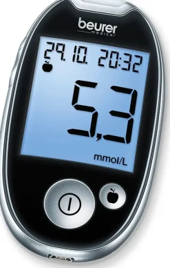 Beurer Muut Kauneuden- Ja Terveydenhoitolaitteet-Gl44 Verensokerimittari Musta