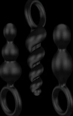 Satisfyer Seksivalineet-Booty Call Anaalitappi 3 Kpl