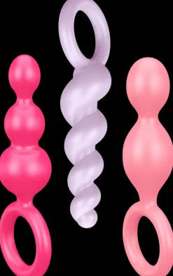 Satisfyer Seksivalineet-Booty Call Anaalitappi 3 Kpl