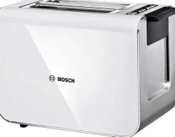Bosch Kypsentäminen-Elektroninen Leivanpaahdin Styline Tat8611 Valkoinen