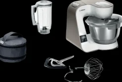 Bosch Ruoanvalmistuskoneet-Yleiskone Integroidulla Vaa'Alla 1000 W Mum5 Valkoinen