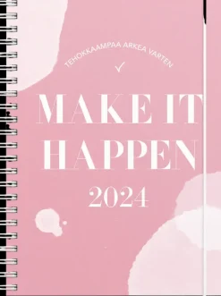 Online Kalenteri 2024 Make It Happen Roosa Kalenterit