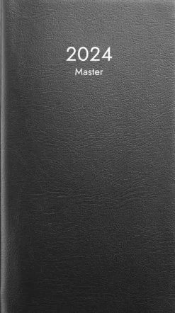 Outlet Kalenteri 2024 Master Musta Muovikansi Kalenterit