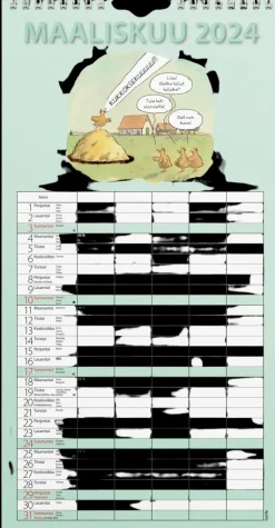 Discount Perhekalenteri 2024 Perhekalenteri Hauska Paperitaskulla Kalenterit