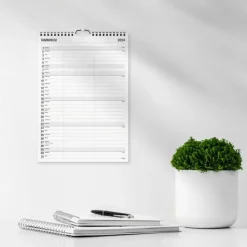 Sale Seinakalenteri 2024 Black And White 2 Saraketta Kalenterit