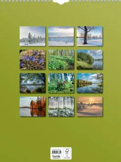 New Seinakalenteri 2024 Luonto Kalenterit