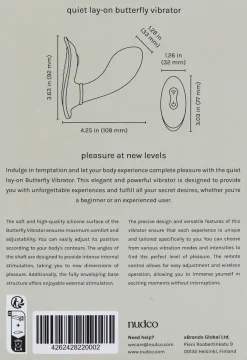 Nudco Seksivalineet-Butterfly Vibraattori
