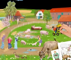 Creative Studio Askartelutarvikkeet-Create Your Farm Tarrakirja