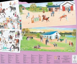 Creative Studio Askartelutarvikkeet-Create Your Happy Horses Tarrakirja