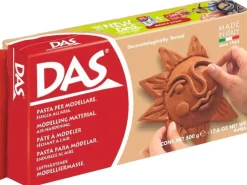 DAS Askartelutarvikkeet-500G Muovailumassa Terrakotta, Ilmassa Kuivuva