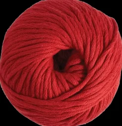 Natura Xl Puuvillalanka 100G Punainen Käsityötarvikkeet