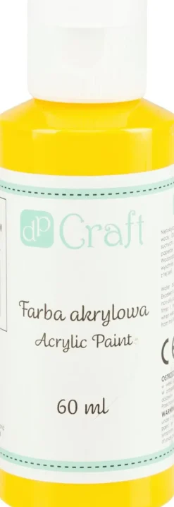 Dp Craft Askartelutarvikkeet-Akryylivari 60Ml Auringonkeltainen 004