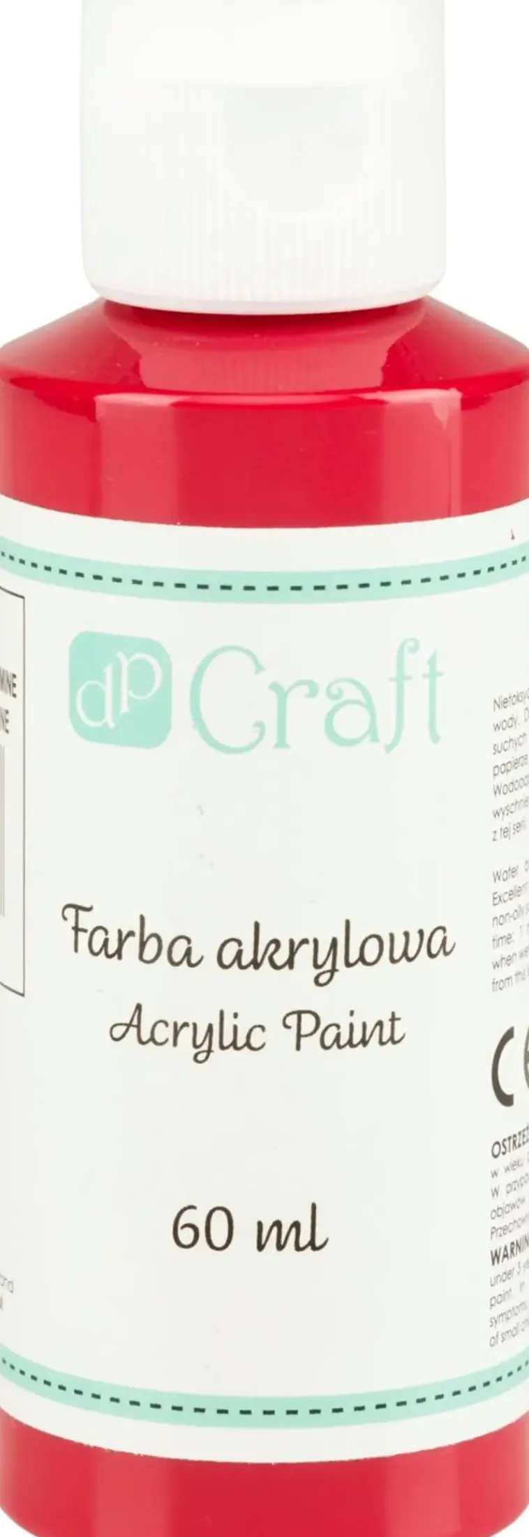 Dp Craft Askartelutarvikkeet-Akryylivari 60Ml Karmiininpunainen 025