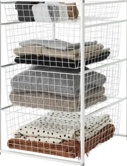 Elfa Säilytyskalusteet-Basic Koripaketti 744510 74X45X54Cm Valkoinen