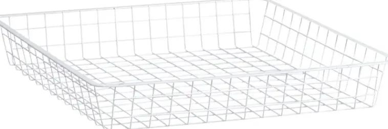 Elfa Säilytyskalusteet-Classic Lankakori 55 155110 527X527X85Mm Valkoinen