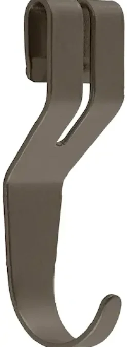 Elfa Säilytyskalusteet-Yleiskoukku, 3 Kpl, Graphite 472425