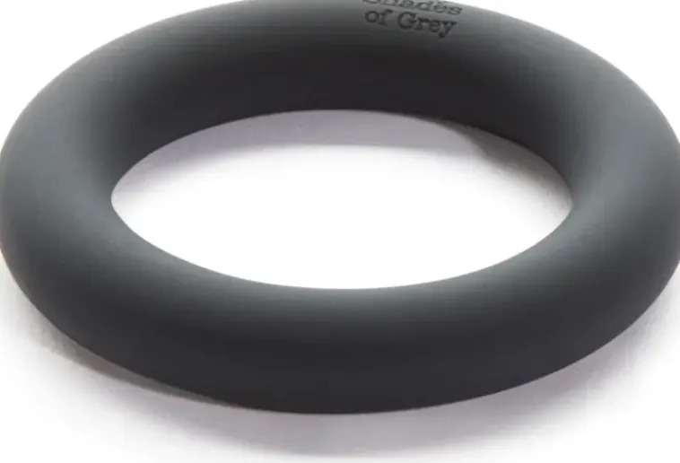 Fifty Shades of Grey Seksivalineet-Silikonipenisrengas