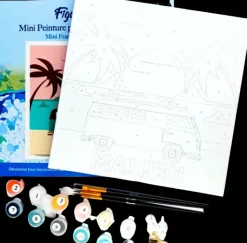 Figured’Art Askartelutarvikkeet-Figuredart Mini Numeromaalaus Hirvi