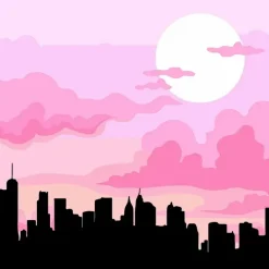 Figured’Art Askartelutarvikkeet-Figuredart Mini Numeromaalaus City