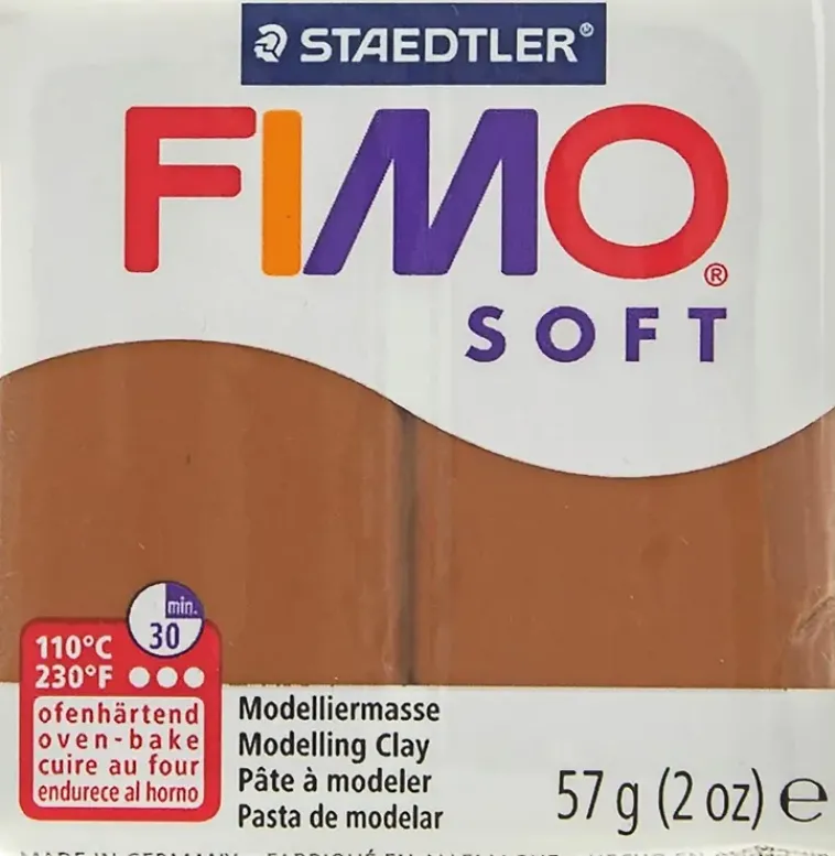 Fimo Askartelutarvikkeet-Soft Muovailumassa, Karamelli, 57 G