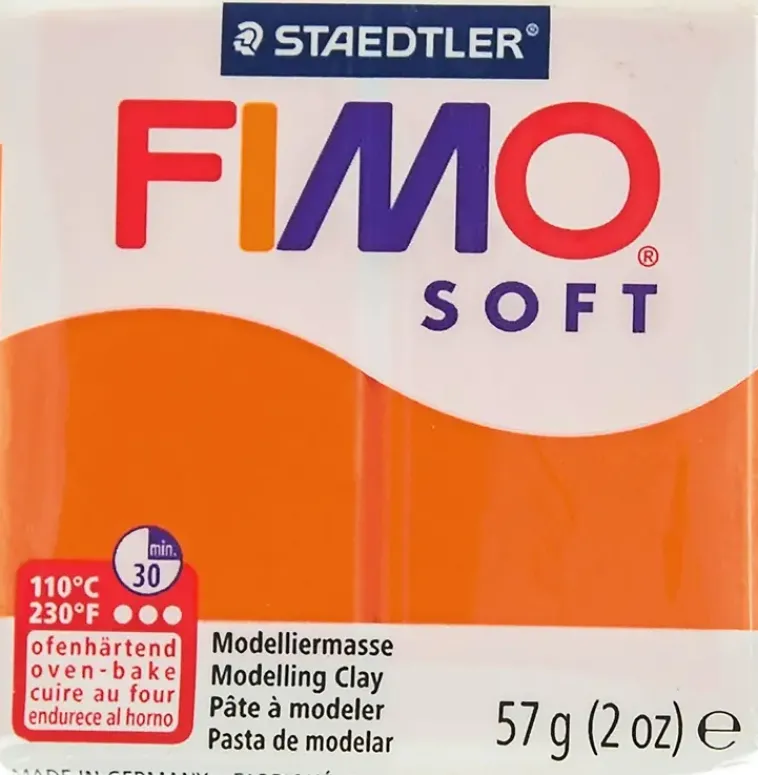 Fimo Askartelutarvikkeet-Soft Muovailumassa, Mandariini, 57 G