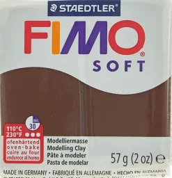 Fimo Askartelutarvikkeet-Soft Muovailumassa, Suklaanruskea, 57 G