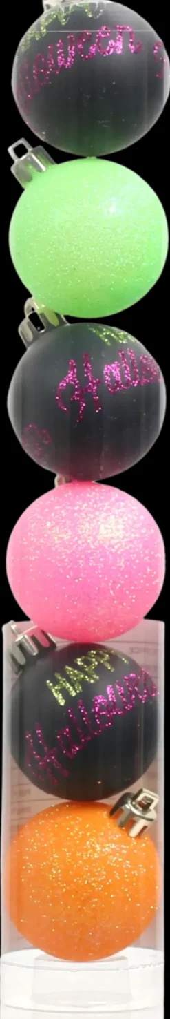 Best Halloween-Koristepallo Kimalle 45 Mm 6 St Sesonkijuhlatarvikkeet