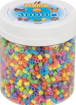 Hama Askartelutarvikkeet-Helmet 3000 Rasiamix Pastelli
