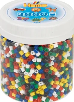 Hama Askartelutarvikkeet-Helmet 3000 Rasiamix Perusvarit