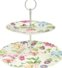 Sale 2-Kerrostarjotin Kukka Astiat