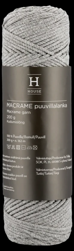 Best Lanka Macrame Puuvilla 212147 200 G Käsityötarvikkeet