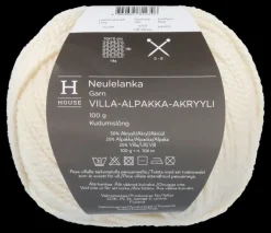 Outlet Neulelanka Villa-Alpakka-Akryyli 112589 100 G Käsityötarvikkeet