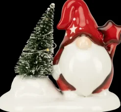 Poytakoriste Pukki Led 9 Cm, Erilaisia Sesonkijuhlatarvikkeet