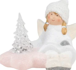 Hot Poytakoriste Tytto Lumilyhty Led 14 Cm Sesonkijuhlatarvikkeet