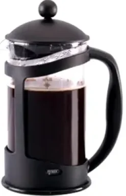 House Kahvi Ja Tee-Pressopannu 3 Kupille Musta