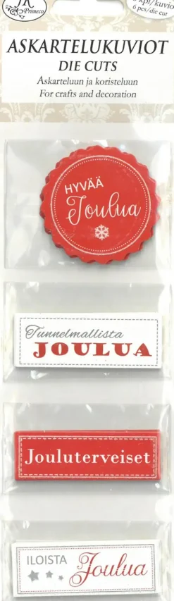 J.K. Primeco Askartelutarvikkeet-Askartelukuvio Kapea Joulu