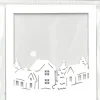 J.K. Primeco Askartelutarvikkeet-Koristekortti Talot Ja Teksti 5 Kpl