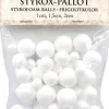 J.K. Primeco Askartelutarvikkeet-Styrox-Pallolajitelma 50 Kpl