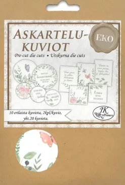 J.K. Primeco Askartelutarvikkeet-J.K. Primeo Eko Askartelukuvio Lehdet 20Kpl