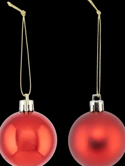 Clearance Joulupallo 6 Cm 24 Kpl, Erilaisia Sesonkijuhlatarvikkeet