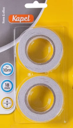 Online Kaksipuolinen Teippi 10M X 18Mm 2Kpl Toimistotarvikkeet