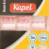 Discount Teippi Telineessa Kirkas 18Mm X 15,2M 3Kpl Toimistotarvikkeet
