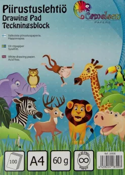 Sale Piirustuslehtio A4/100 Paperitarvikkeet