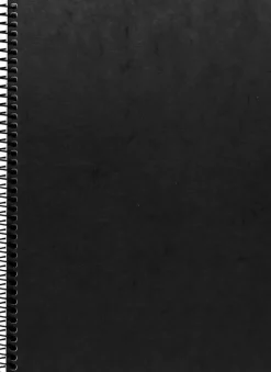 New Kierrevihko A5/80 Musta 7X7Mm Ruudut Paperitarvikkeet