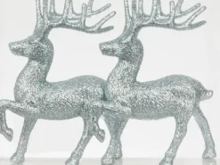 Online Koriste Peura Hopea 2Kpl M Sesonkijuhlatarvikkeet